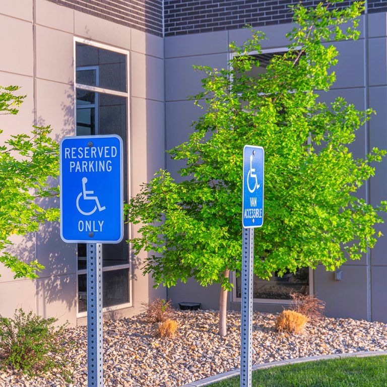 Enhance Safety with ADA and Parking Signage Solutions in Sugar Land