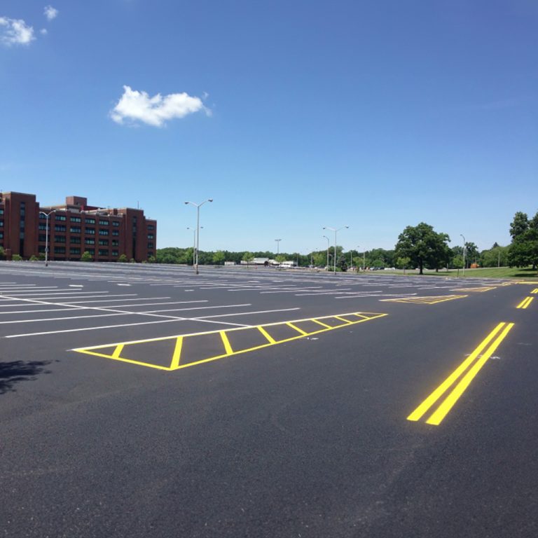 Boost Visibility with Strategic Parking Lot Striping in League City